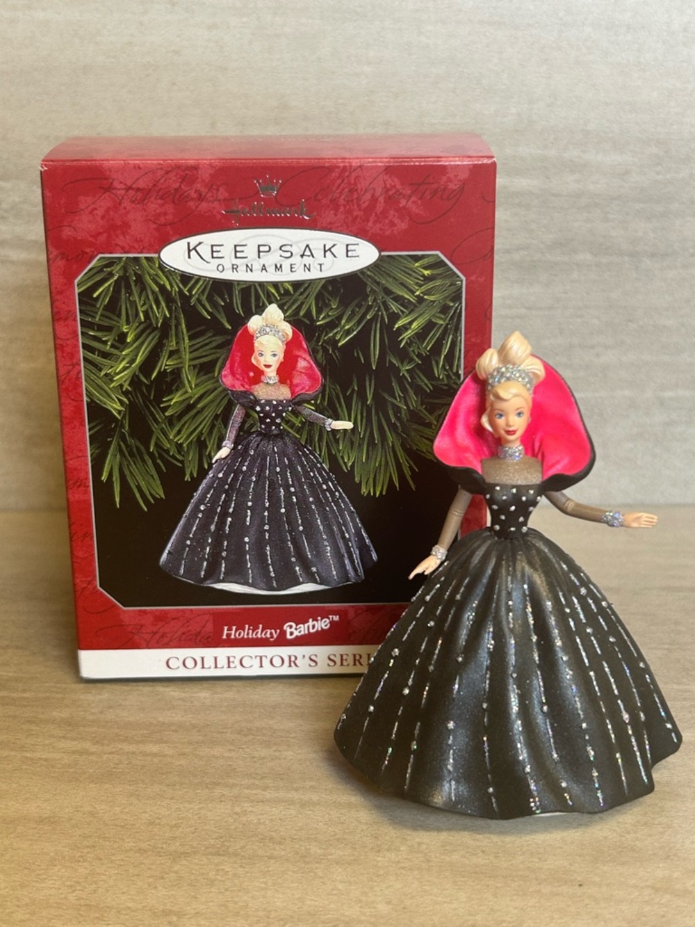 Vtg Hallmark Barbie Keepsake 25 Years of Collecting Memories Series 1998